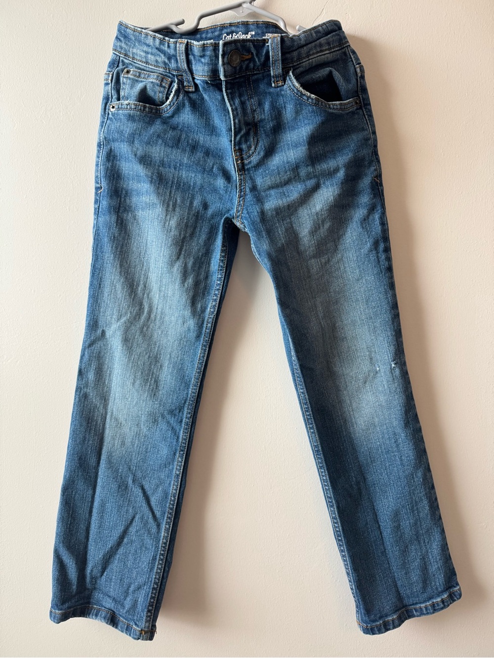 Cat & Jack Blue Straight-Leg Kids Jeans